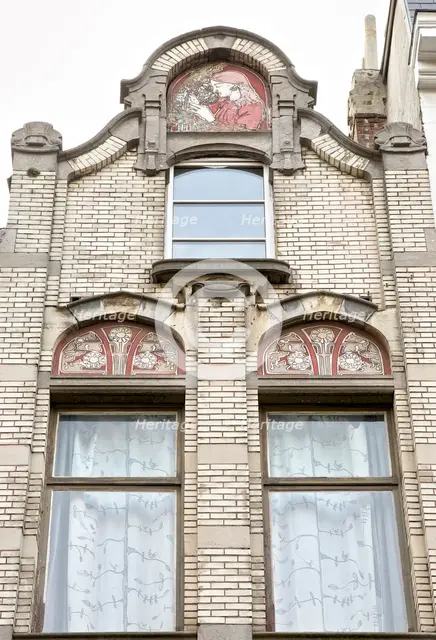 19 Rue Ernest Solvay, (1906), c2014-2017. Artist: Alan John Ainsworth.
