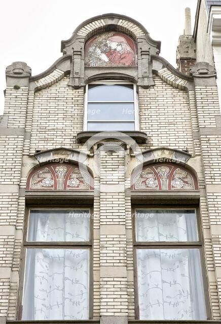 19 Rue Ernest Solvay, (1906), c2014-2017. Artist: Alan John Ainsworth.