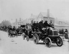 1900 Thousand Mile Trial, Daimler Wagonette. Creator: Unknown
