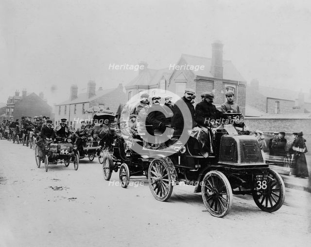 1900 Thousand Mile Trial, Daimler Wagonette. Creator: Unknown.