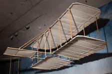1900 Wright Glider (reproduction), 2003. Creator: Ken Hyde