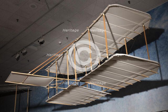 1900 Wright Glider (reproduction), 2003. Creator: Ken Hyde.
