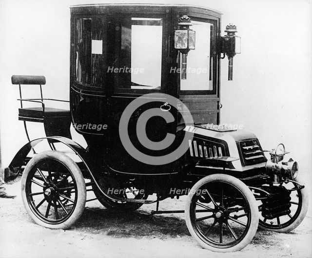 1901 Boyer coupe. Creator: Unknown.