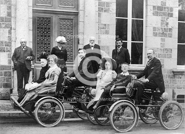 1901 De Dion Bouton Quadricycles. Creator: Unknown.