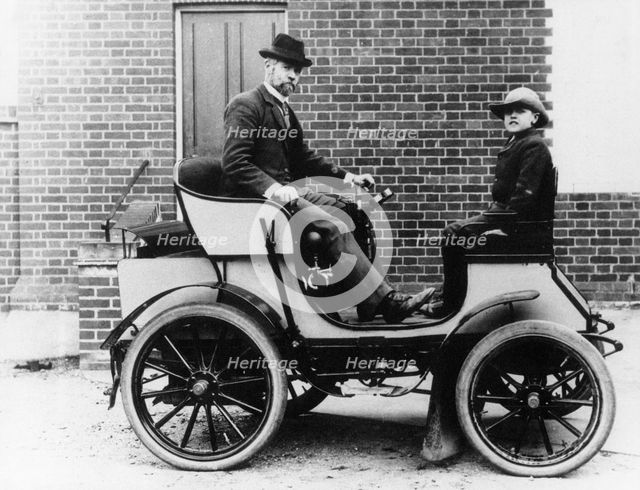 1901 Serpollet steam car. Creator: Unknown.