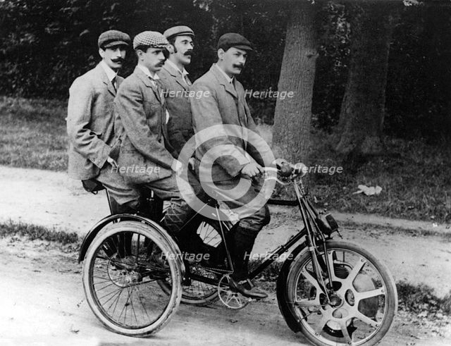 1901 Singer tricycle. Creator: Unknown.