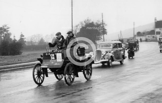 1902 Albion, driven by Harrington on 1934 London to Brighton Run. Creator: Unknown.