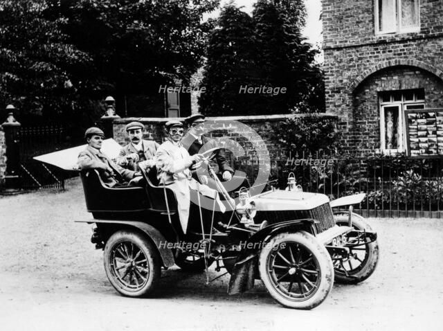 1902 Argyll car, (c1902?). Artist: Unknown