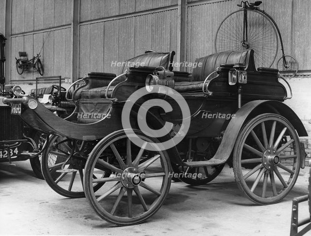 1902 Arrol Johnston dogcart. Creator: Unknown.