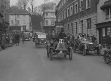 1902 Renault of W Vincent taking part in the London-Brighton Run, Reigate, Surrey, 1928. Artist: Bill Brunell