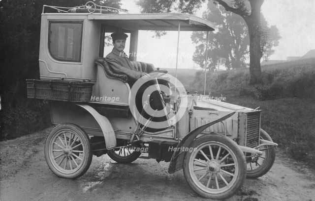 1903 White steam car. Creator: Unknown.