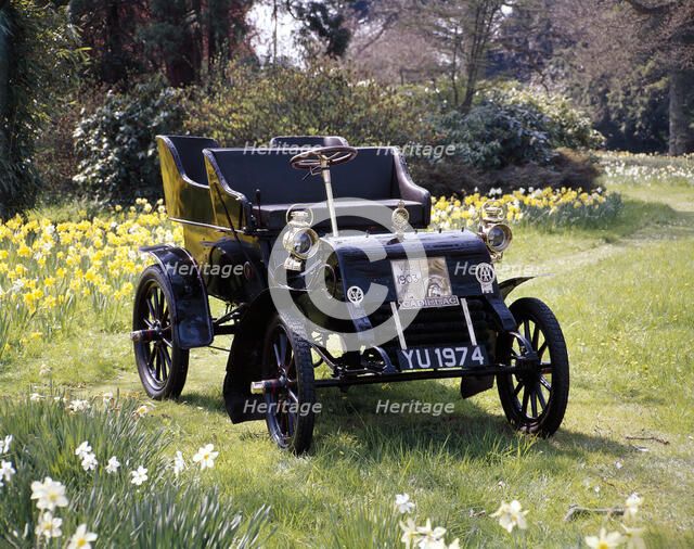1903 Cadillac Model A. Artist: Unknown