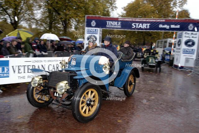 1903 Daimler driven by Lord Montagu, 2003 London to Brighton Run. Artist: Unknown.