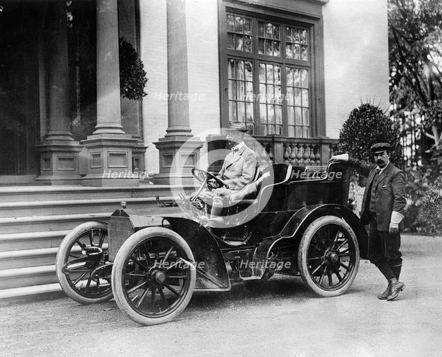 1903 Mercedes 18-22 tonneau. Creator: Unknown.