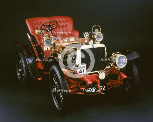 1904 Darracq Genevieve. Artist: Unknown.