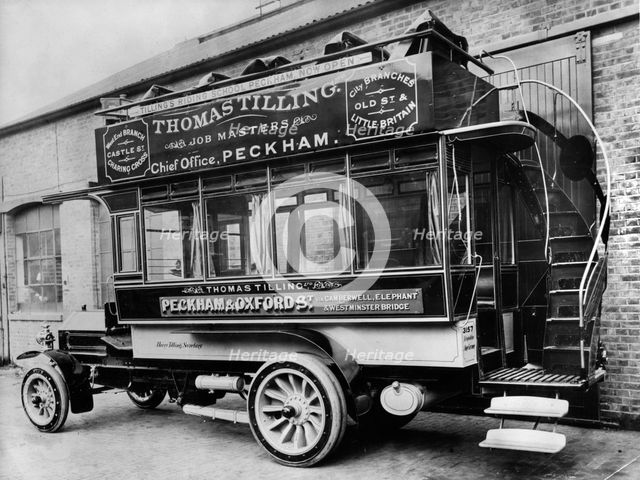1904 Milnes - Daimler, first Thomas Tilling bus. Creator: Unknown.