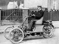 1904 Ribble 8hp tricar. Creator: Unknown