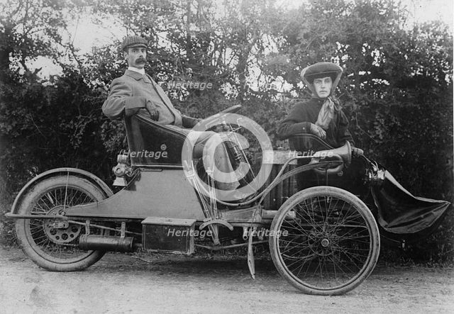 1905 Singer Tricar. Creator: Unknown.