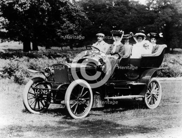 1906 Thornycroft 30 hp car, (c1906?). Artist: Unknown