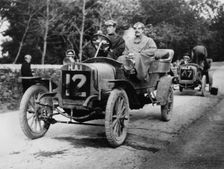 1906 Thornycroft TT car, Isle of Man TT. Creator: Unknown