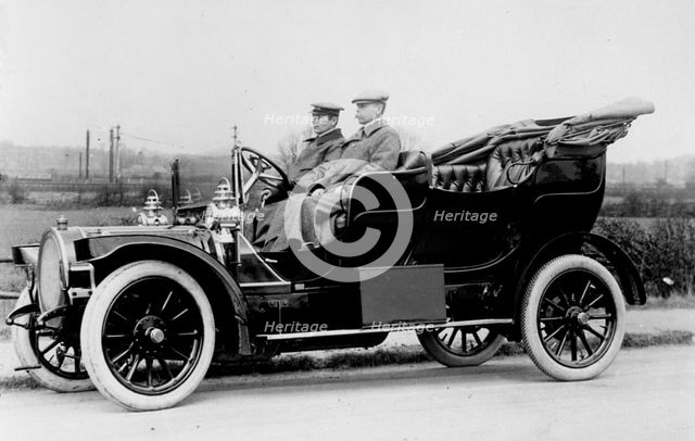 1906 Delaunay-Belleville tourer. Creator: Unknown.