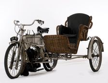 1906 Rex Motorcycle with Sidecar