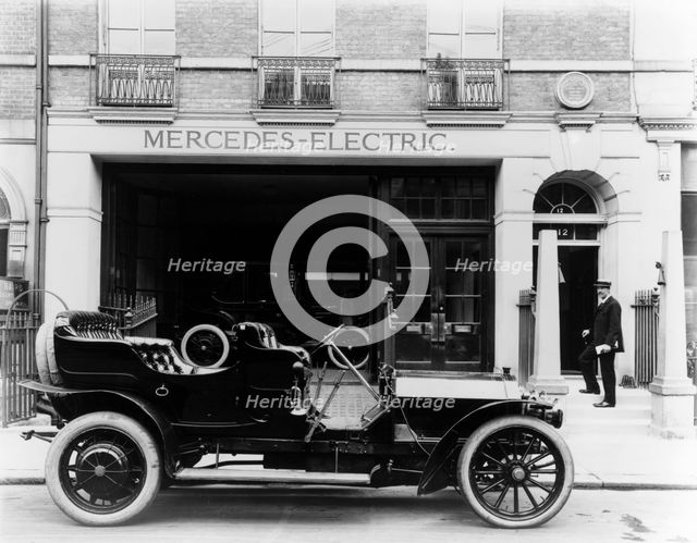 1907 Mercedes-Mixte Touring car, 1907. Artist: Unknown