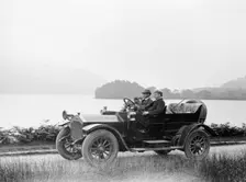1908 Albion 24-30 hp taking part in Scottish Reliability Trials, 1908
