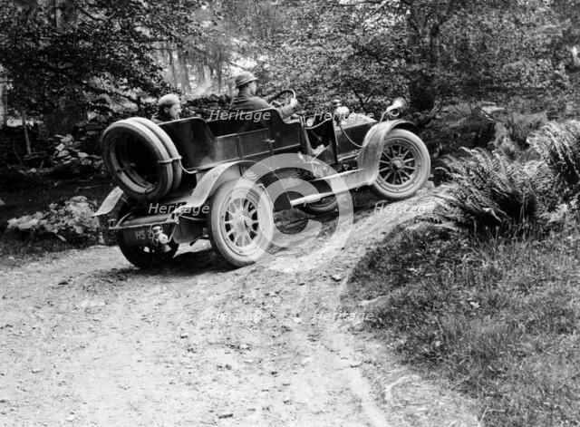 1908 Albion 24-30 hp taking part in Scottish Reliability Trials, 1908. Artist: Unknown