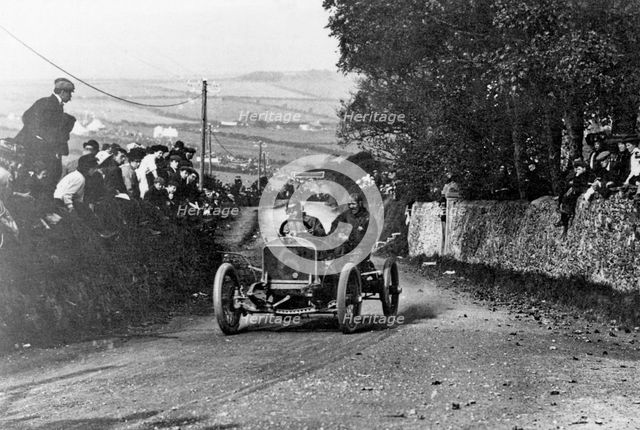 1908 Isle of Man Tourist Trophy. Hillman Coatalen, Louis Coatalen. Creator: Unknown.