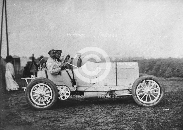 1908 Mercedes, Lautenschlager, winner French Grand Prix. Creator: Unknown.