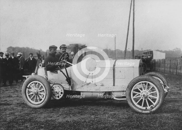 1908 Mercedes, Lautenschlager winner of French Grand Prix. Creator: Unknown.