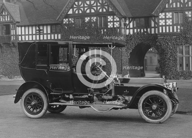 1909 Wolseley 50hp Landaulette. Creator: Unknown.