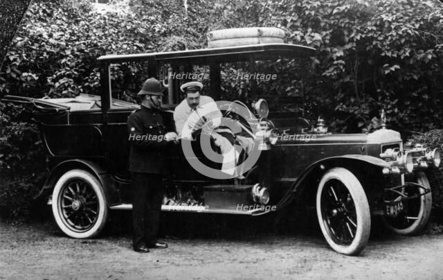 1909 Daimler, (c1909?). Artist: EW Woodbine