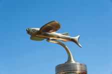 1909 Paterson Flying Fish mascot. Creator: Unknown