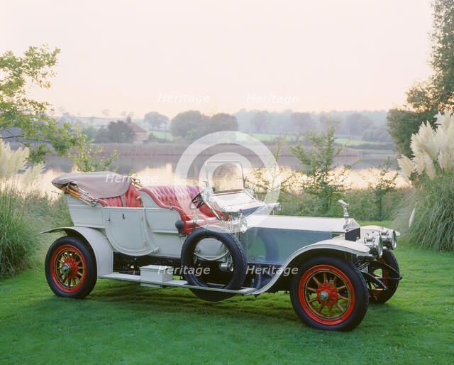 1909 Rolls Royce Silver Ghost. Artist: Unknown.