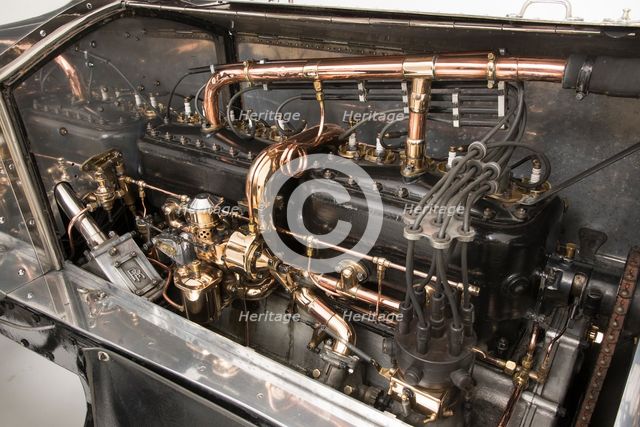 1909 Rolls - Royce Silver Ghost Roi Des Belges. Creator: Unknown.