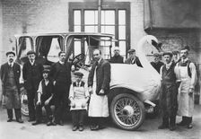 1910 Brooke Special Swan Car. Creator: Unknown