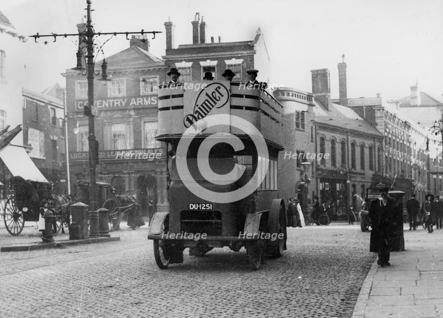 1910 Daimler KPL bus . Creator: Unknown.