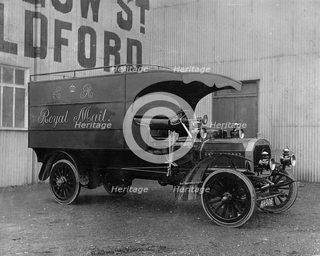 1910 Dennis Royal Mail van. Creator: Unknown.