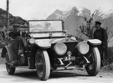 1910 Rolls - Royce Silver Ghost of John Scott Montagu. Creator: Unknown