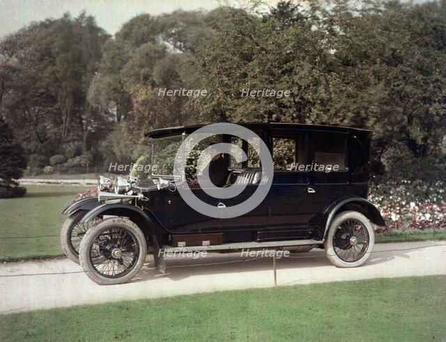 1911 Lanchester 28hp Limousine. Artist: Unknown.