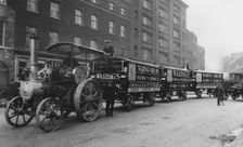1912 Wallis & Stevens traction engine. Creator: Unknown