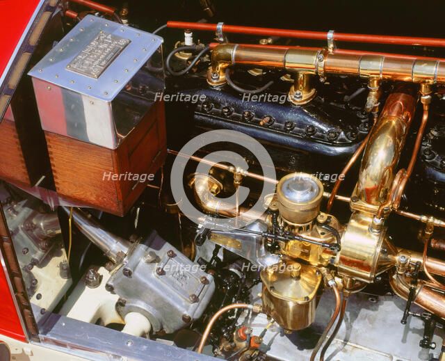 1912 Rolls Royce Silver Ghost. Artist: Unknown.