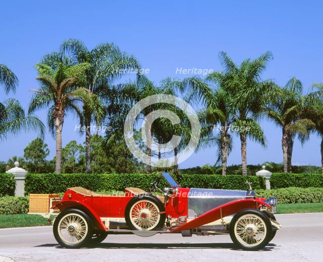 1912 Rolls Royce Silver Ghost. Artist: Unknown.