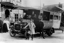 1913 Albion 32hp bus. Creator: Unknown