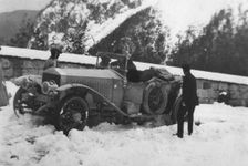 1913 Rolls-Royce Alpine Eagle on Alpine trials. Creator: Unknown