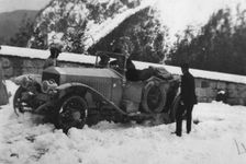 1913 Rolls - Royce Alpine Eagle on Alpine trials in Austra. Creator: Unknown