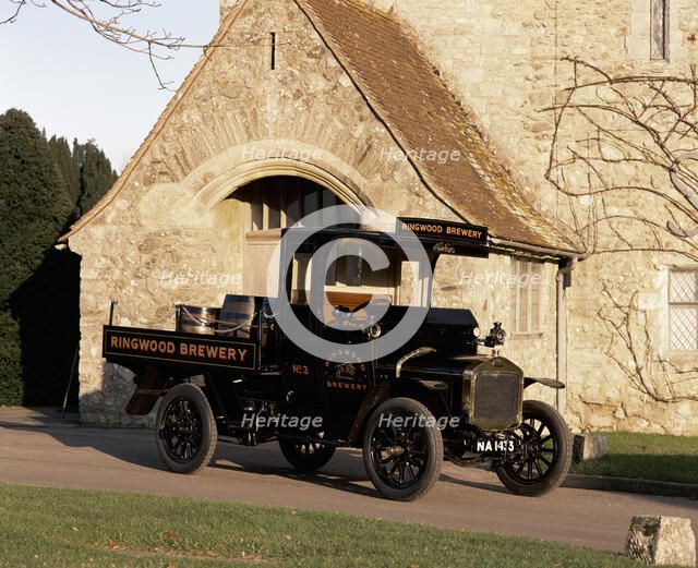 1914 Albion A14 Dray. Artist: Unknown