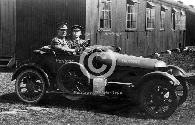 1914 Alldays cyclecar Staff car during first World War. Creator: Unknown.